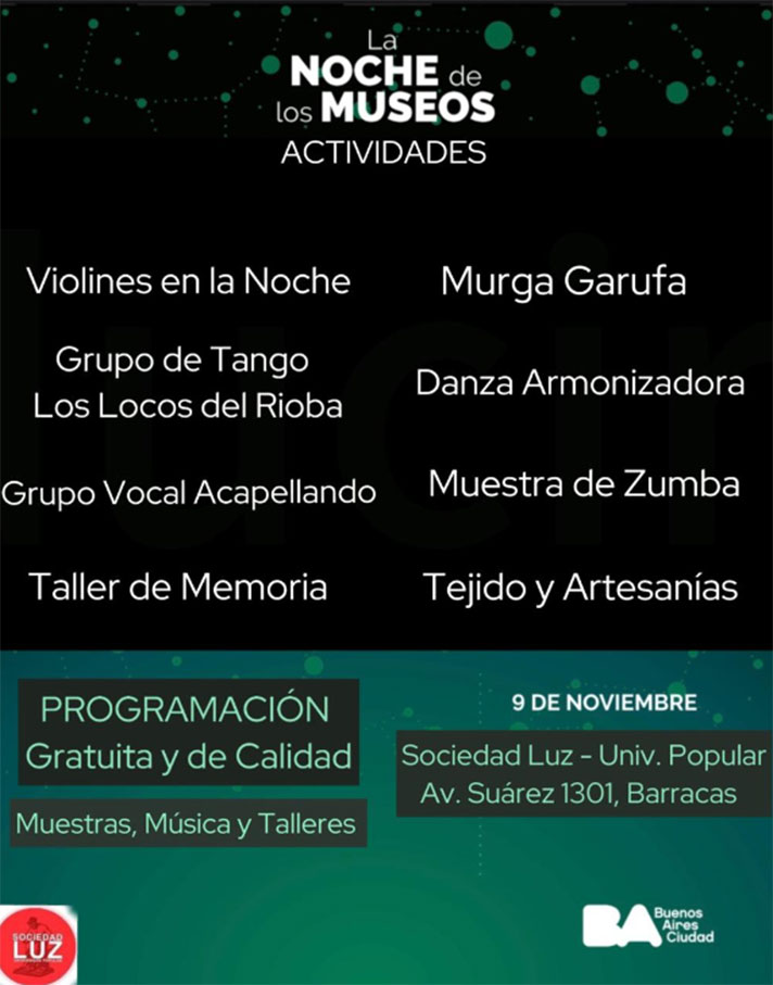 La noche de los museos