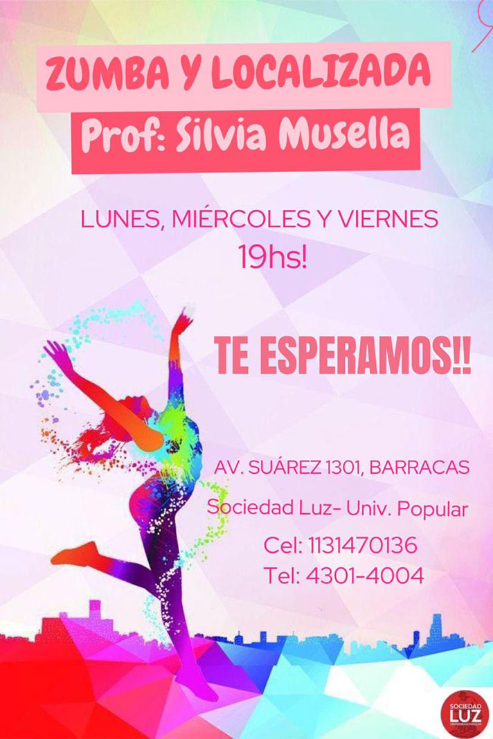 Zumba y Localizada